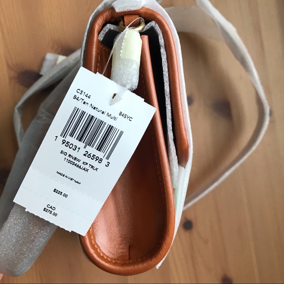 🌈 Coach Kip Turnlock Crossbody In Rainbow Signature Canvas ❤️ - Picture 10 of 15